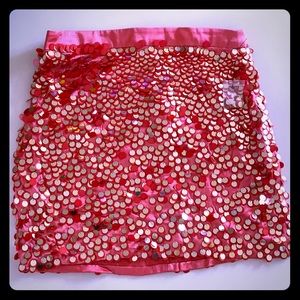 Alice and Olivia sequin skirt
